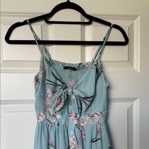 Soprano Blue Floral Dress